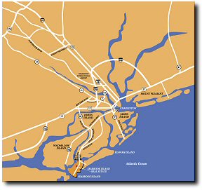 Map of Seabrook Island Area